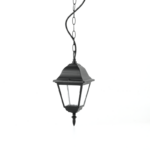 GARDEN LIGHT ΙΡ44 Ε27 BLACK RAL C0026