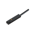 BLACK ELECTRICAL FEEDER FOR MINI MAGNETIC TRACK 24V DC WITH 0,5M WIRE