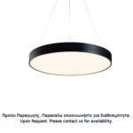 PENDANT LUMINAIRE LED 100W 9500LM CCT BLACK METAL D100XH120CM OPTIMUS