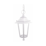 PENDANT LATERN LAMP E27 IP44 WHITE