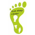LEFT FOOTPRINT FLOOR STICKER DIOLAMP 27x11cm