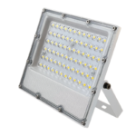 LED WHITE SMD FLOOD LUMINAIRE IP65 20W 6000K 2400Lm 100-277V AC RA80 IK08 5YRS BREATHING VALVE