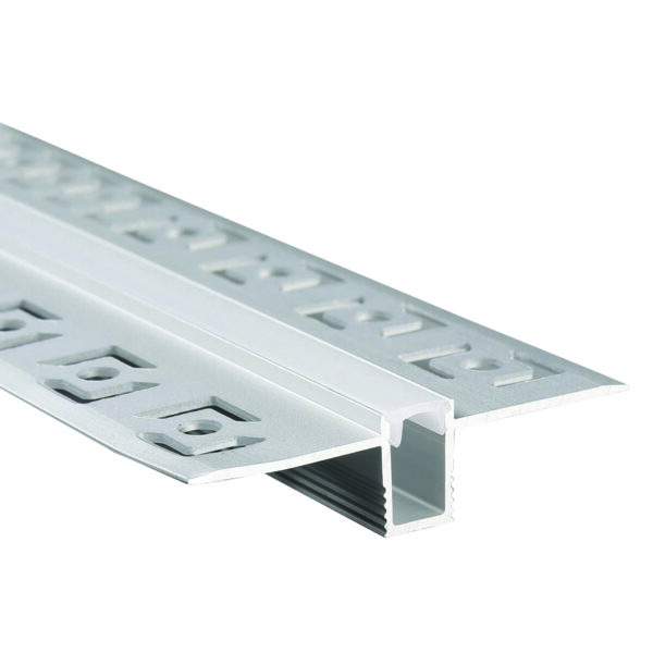 LATE ULTRA MINI TRIMLESS ΠΡΟΦΙΛ ΑΛΟΥΜΙΝΙΟΥ ΜΕ ΟΠΑΛ PC ΚΑΛΛΥΜΑ 2m/pc