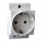 DIN RAIL SOCKET Schuko-2P+E 16A  2,5M
