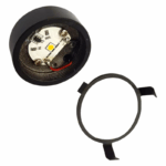 CAPI-SPOT RECESSED BLACK ALUMINUM WITHOUT LENS AND FACADE LED SMD 2W 3000K 140LM IP20 Φ34X16MM 5 YEARS WARRANTY