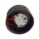 CAPISUR-SPOT BLACK ALUMINUM WITHOUT LENS AND FRONT PART LED SMD 2W 3000K 140LM ​​IP20 Φ34Χ18MM 5 YEARS WARRANTY