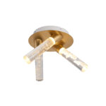 OASIS-CEILING LAMP*3 SAND WHITE ALUMINIUM LED COB 22W CCT 1100LM IP20 396X396X225MM