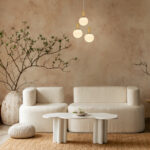 MARBELLA-ΦΩΤΙΣΤΙΚΟ ΚΡΕΜΑΣΤΟ ΤΡΙΦΩΤΟ ΑΜΜΩΔΕΣ ΜΑΥΡΟ ΑΛΟΥΜΙΝΙΟΥ LED SMD 33W CCT 2145LM 440X440X1500MM - Image 2