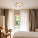 CHESSY-CEILING LAMP GOLD SAND WHITE ALUMINIUM LED SMD 63W CCT 3150LM IP20 422X422X55MM - Image 2