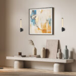 CANDELERA-WALL LAMP SAND BLACK ALUMINIUM LED SMD 7W CCT 490LM IP20 100X85X440MM - Image 2