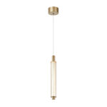MYSTIQUE-PENDANT LAMP GOLD ALUMINIUM LED SMD 11W CCT 660LM IP20 45X45X1500MM