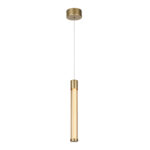 CANDELERA-PENDANT LAMP GOLD ALUMINIUM LED SMD 7W CCT 490LM IP20 85X1500MM