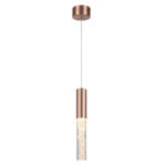 OASIS-PENDANT LAMP BRONZE ALUMINIUM LED COB 7W CCT 350LM IP20 50X50X1500MM