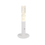 OASIS-TABLE LAMP SAND WHITE ALUMINIUM LED COB 7W DIMMABLE 2700K 350LM IP20 150X150X380MM