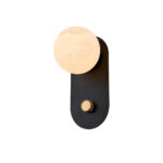 MARBELLA-WALL LAMP SAND BLACK ALUMINIUM LED SMD 11W DIMMABLE 2700K 715LM IP20 140X182X300MM