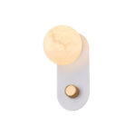 MARBELLA-WALL LAMP SAND WHITE ALUMINIUM LED SMD 11W DIMMABLE 2700K 715Lm IP20 140X182X300MM