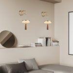 ASIAN-WALL LAMP GOLD ALUMINIUM LED SMD 11W CCT 715LM IP20 164X222X400-700MM - Image 2