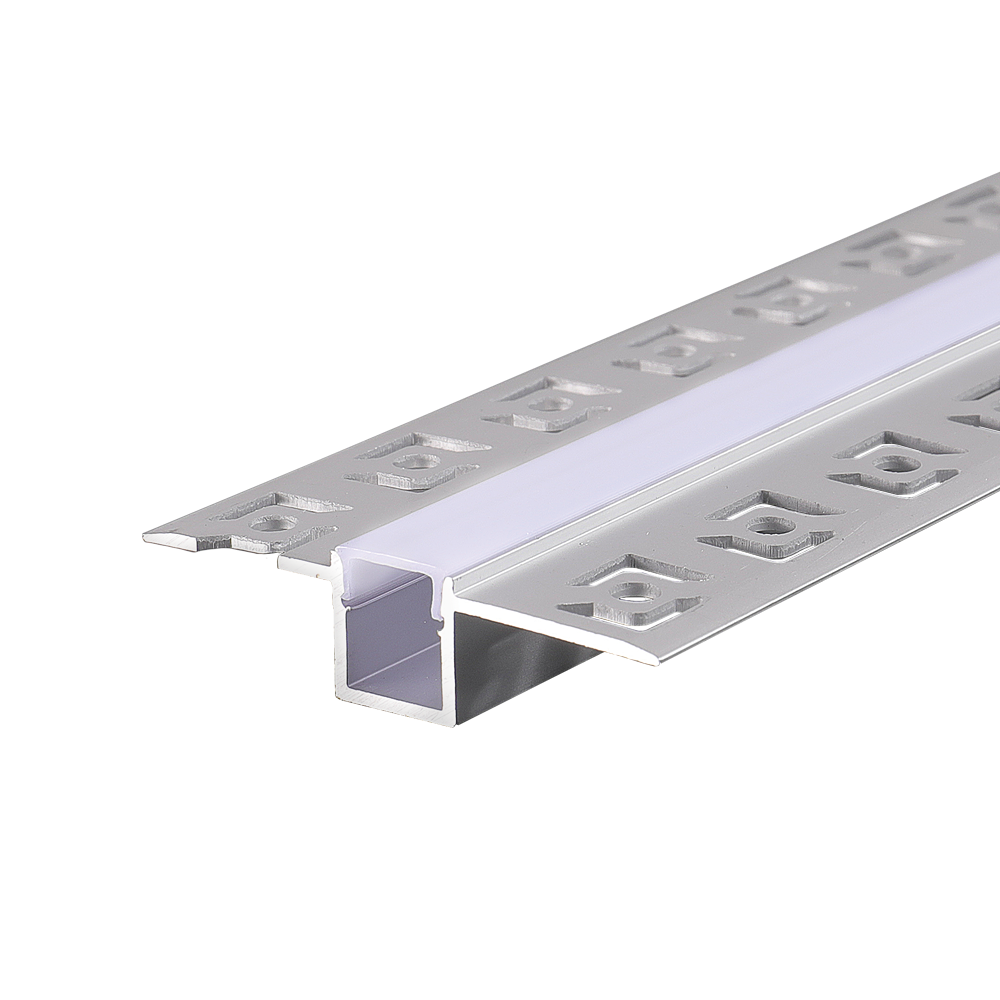 P135U100M LING ΠΡΟΦΙΛ ΑΛΟΥΜΙΝΙΟΥ TRIMLESS ΜΕ ΟΠΑΛ ΚΑΛΛΥΜΑ 2Μ/τμχ - Image 1