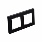 PRIME 2 GANG FRAME CLASSIC IP20 MAT ANTHRACITE