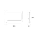 ΠΡΟΒΟΛΕΑΣ LED SMD ΛΕΥΚΟΣ 150W 3CCT 15000LM 185-265V RA>80 IP66 - Image 2