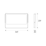 ΠΡΟΒΟΛΕΑΣ LED SMD ΜΑΥΡΟΣ 200W 3CCT 20000LM 185-265V RA>80 IP66 - Image 2