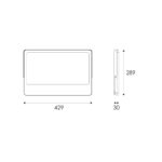ΠΡΟΒΟΛΕΑΣ LED SMD IP66  ΜΑΥΡΟΣ 300W 3CCT 30000LM 185-265V RA>80 IP66 - Image 2