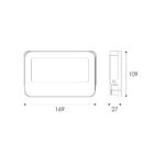 ΠΡΟΒΟΛΕΑΣ LED SMD ΜΑΥΡΟΣ 30W 3CCT 3000LM 185-265V RA>80 IP66 - Image 2