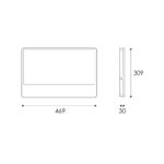 ΠΡΟΒΟΛΕΑΣ LED SMD ΜΑΥΡΟΣ 400W 3CCT 40000LM 185-265V RA>80 IP66 - Image 2